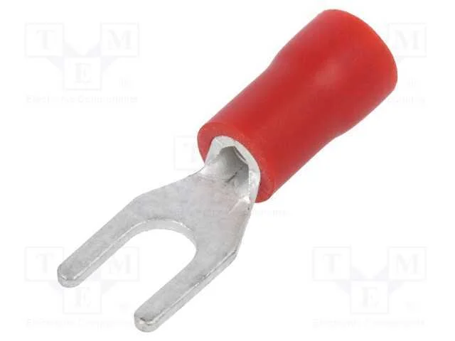 Terminal: terminal forquilha, M3,5, : 3,7mm, 0,5÷.