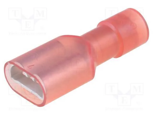 Conetor: plano, 6,3mm, 0,8mm, macho, 0,75÷1,25mm2.