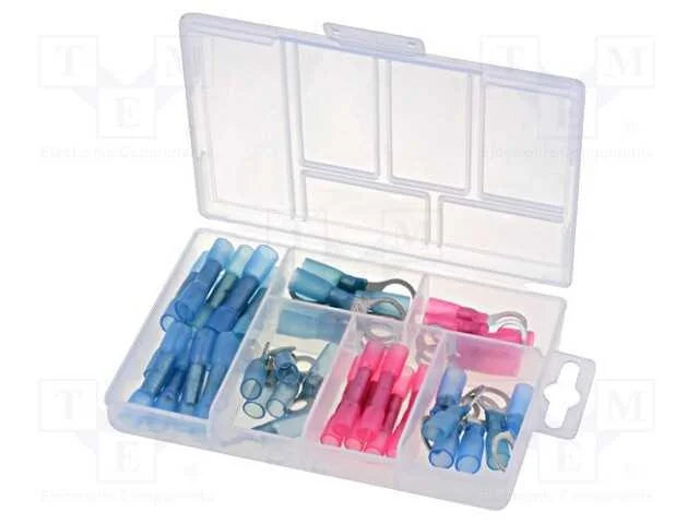 Conjunto: conectores, cerrar, em isolação termoco.