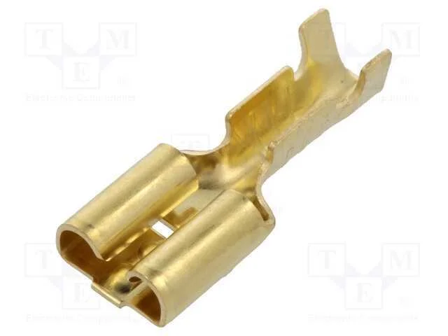 Conetor: plano, 6,3mm, 0,8mm, macho, 0,5÷1,5mm2, .