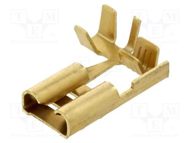 Conetor: plano, 6,3mm, 0,8mm, macho, 0,5÷1mm2, ce.