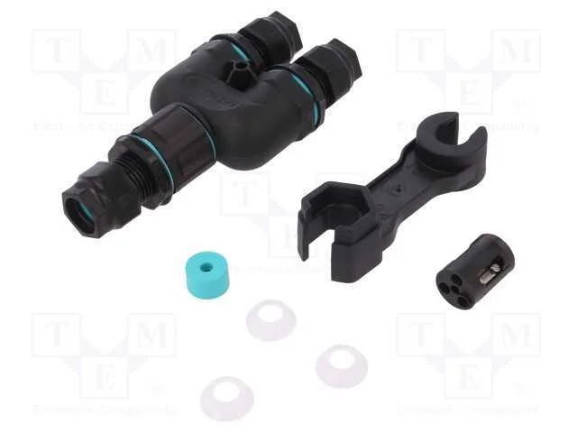 Conector: de alimentação, terminal parafusado, TH.