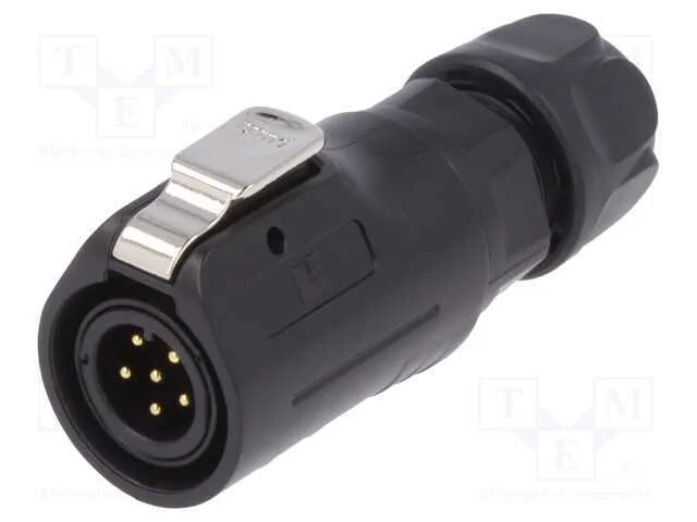 Conector: Redondos, Ficha, Tamanho 12, 02, Macho,.