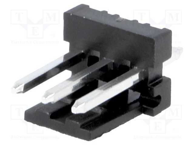 Tomada, fio-placa, macho, PIN: 3, 3,96mm, THT, MA.