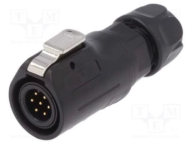 Conector: Redondos, Ficha, Tamanho 12, 02, Macho,.