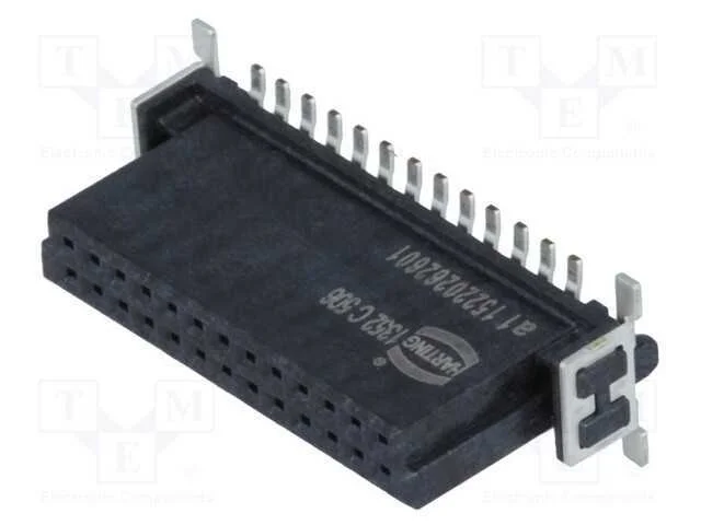 Conector: Placa-Placa, Fêmea, Pin: 26, 1,27mm, Har-Flex, -55÷125c