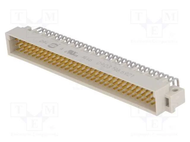 Tomada, DIN 41612, tipo C, macho, PIN: 96, a+b+c,.