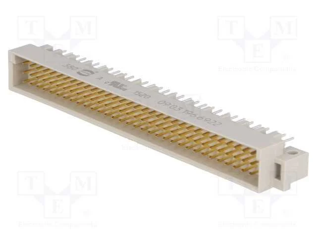 Tomada, DIN 41612, tipo C, macho, PIN: 96, a+b+c,.