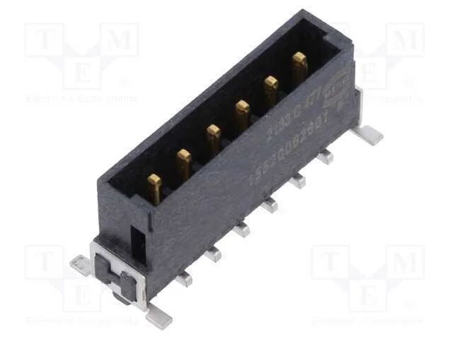 Conector: Placa-Placa, Macho, Pin: 6, 2,54mm, Har-Flex Power, 20a