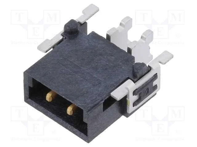 Conector: Placa-Placa, Macho, Pin: 2, 2,54mm, Har-Flex Power, 26a