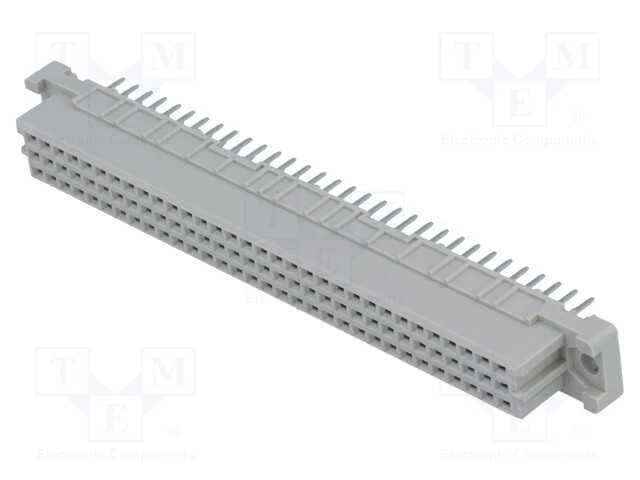 Tomada, DIN 41612, tipo C, fêmea, PIN: 96, a+b+c,.