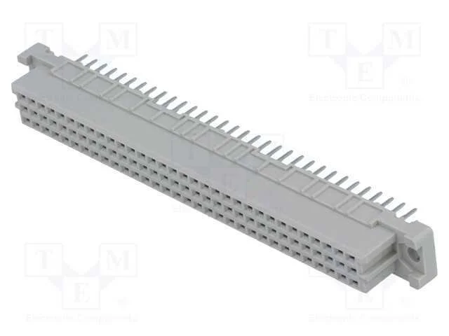 Tomada, DIN 41612, tipo C, fêmea, PIN: 96, a+b+c,.