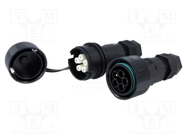 Conector: de alimenta&ccedil;&atilde;o, terminal parafusado, ma.