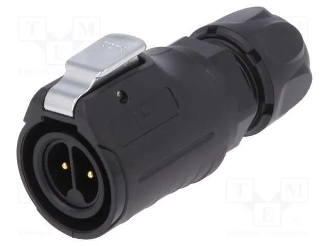 Conector: Redondos, Ficha, Tamanho 16, 02, Macho,.