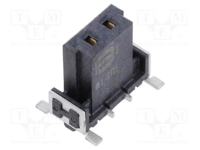 Conector: Placa-Placa, Fêmea, Pin: 2, 2,54mm, Har-Flex Power, 25a