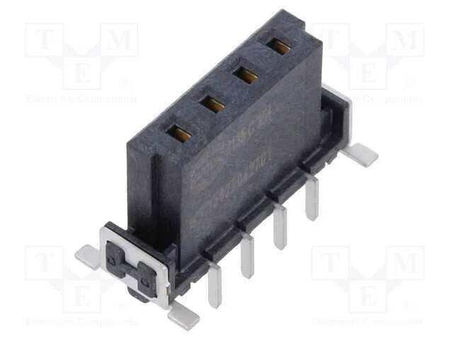 Conector: Placa-Placa, Fêmea, Pin: 4, 2,54mm, Har-Flex Power, 20a