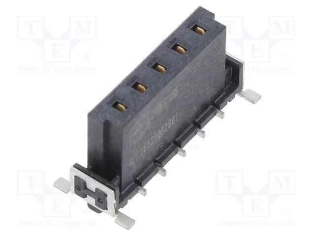 Conector: Placa-Placa, Fêmea, Pin: 5, 2,54mm, Har-Flex Power, 20a