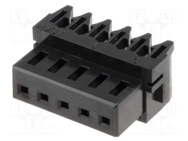 Idc, Ficha, Fêmea, Nr, 2,5mm, Pin: 5, com Cabo, 250v, 2a, Sistema: 1x5