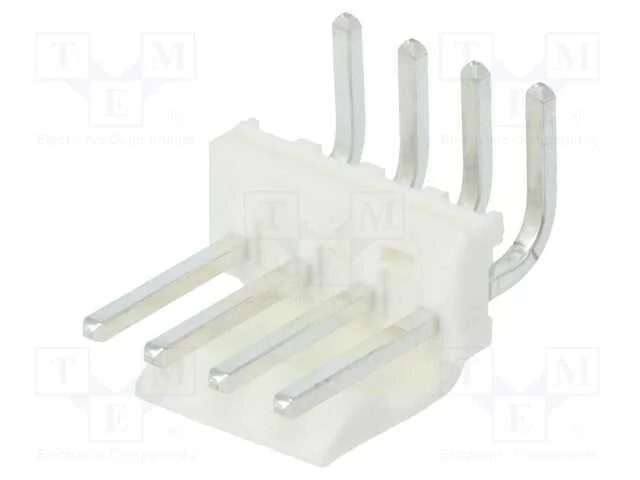 Tomada, fio-placa, macho, KK 396, 3,96mm, PIN: 4,.