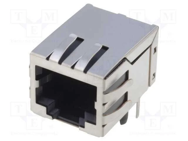 Tomada, RJ45, PIN: 8, placas com a ligação à terr.