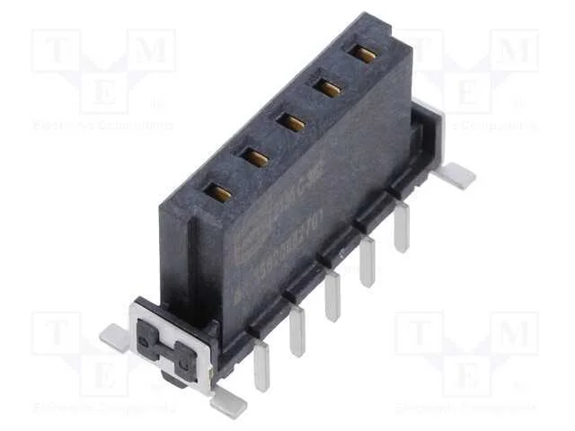 Conector: Placa-Placa, Fêmea, Pin: 5, 2,54mm, Har-Flex Power, 20a