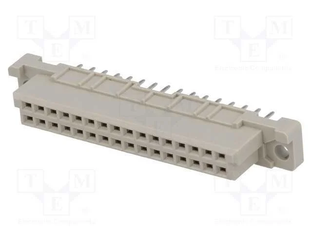 Tomada, DIN 41612, tipo 2B, fêmea, PIN: 32, a+b, .