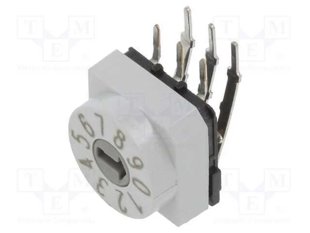 Emissor de código, DEC/BCD, Pos: 10, THT, Rcontac.
