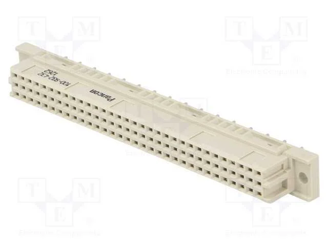 Tomada, DIN 41612, tipo C, fêmea, PIN: 32, a+c ca.