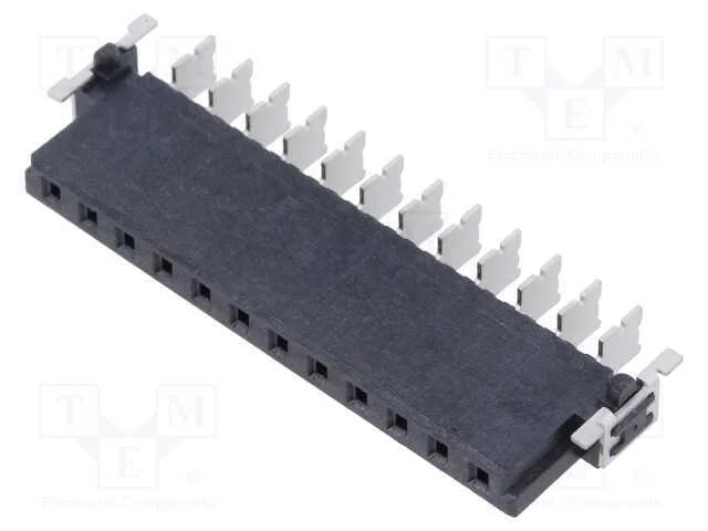 Conector: Placa-Placa, Fêmea, Pin: 12, 2,54mm, Har-Flex Power