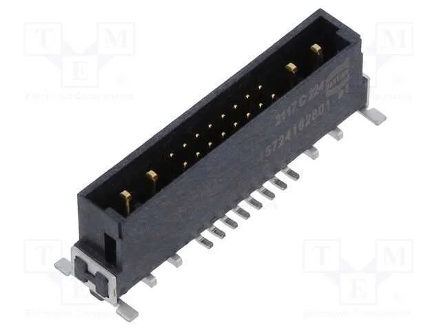 Conector: Placa-Placa, Macho, Pin: 20(4+16), Har-Flex Hybrid