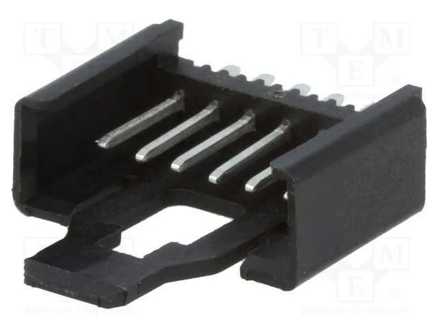 Fio-Placa, Tomada, Macho, Minimodul, 2,5mm, Pin: 6, Tht, para Pcb, 5a