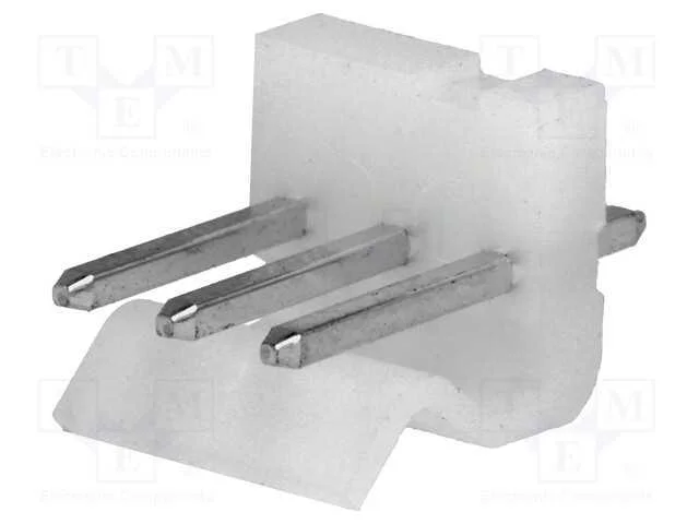 Tomada, fio-placa, macho, KK 396,SPOX, 3,96mm, PI.