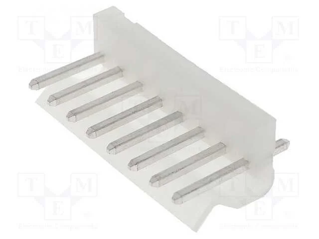 Tomada, fio-placa, macho, KK 396,SPOX, 3,96mm, PI.