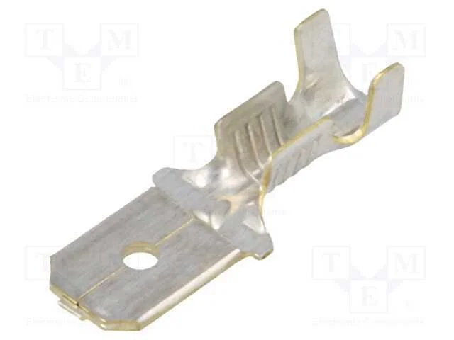 Conetor: plano, 6,3mm, 0,8mm, fêmea, 1÷2,5mm2, ce.