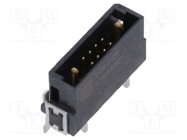 Conector: Placa-Placa, Macho, Pin: 10(2+8), Har-Flex Hybrid, Smt