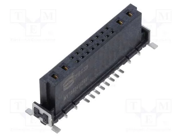 Conector: Placa-Placa, Fêmea, Pin: 20(4+16), Har-Flex Hybrid