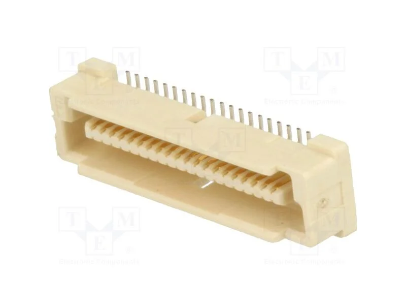 Conector: Placa-Placa, Macho, Pin: 40, 0,8mm, H: 5mm, Fh, 0,5a, Lcp