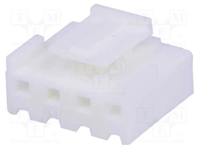 Ficha, fio-placa, f&ecirc;mea, NS39, 3,96mm, PIN: 4, se.