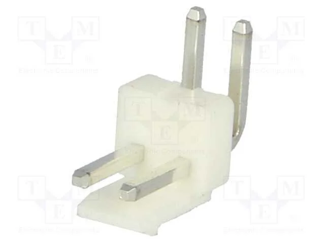 Tomada, fio-placa, macho, NS39, 3,96mm, PIN: 2, T.