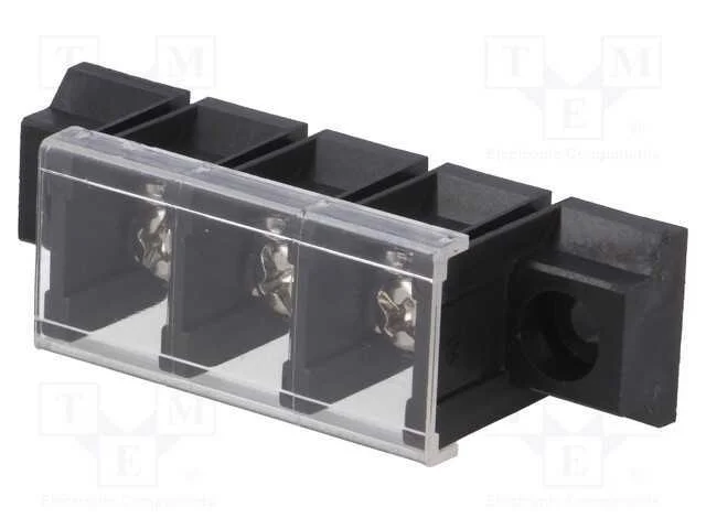 Bloco terminal, solda,terminal parafusado, 6mm2, .