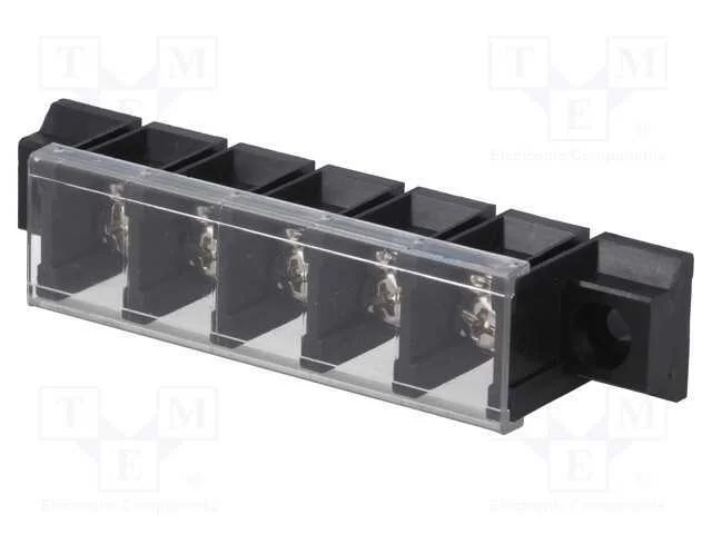 Bloco Terminal, Solda,Terminal Parafusado, 6mm2, 750v, 41a, Preta