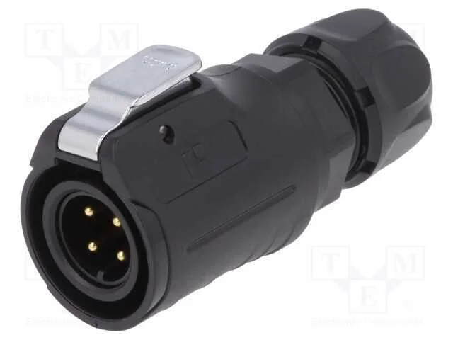 Conector: Redondos, Ficha, Tamanho 16, 02, Macho,.