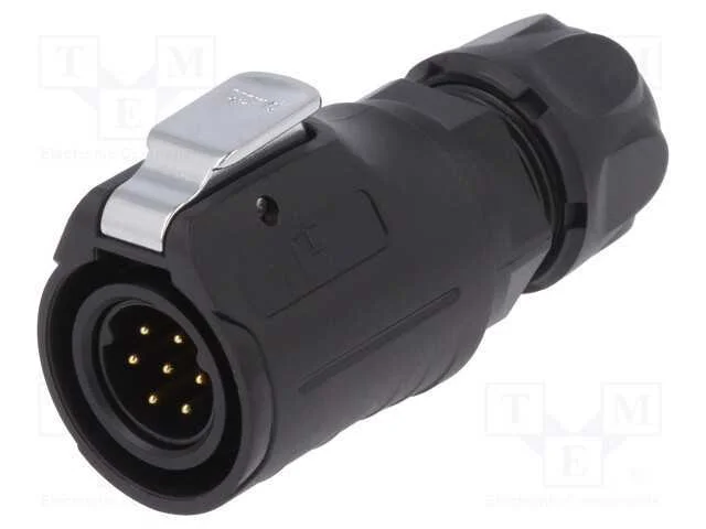 Conector: Redondos, Ficha, Tamanho 16, 02, Macho,.