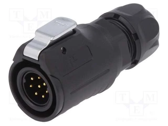 Conector: Redondos, Ficha, Tamanho 16, 02, Macho,.