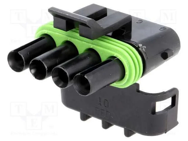 Conector: Fio-Fio, Weather Pack Tower, Fêmea, Ficha, com Cabo