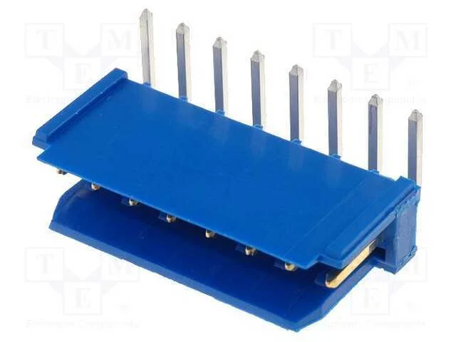 Tomada, fio-placa, macho, PIN: 8, 2,54mm, THT, Du.