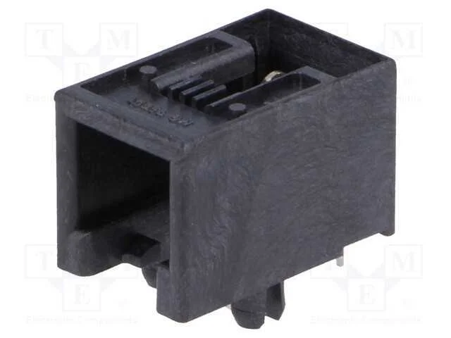 Tomada, Rj9, Pin: 4, Cat: 3, de Perfil Baixo, Sistema: 4p4c, Tht