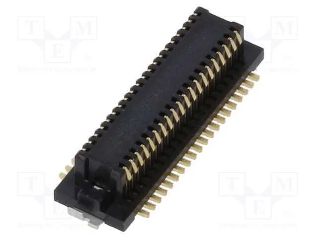 Conector: Placa-Placa, Fêmea, Pin: 40, 0,5mm, H: 2,2mm, Df12n, Smt