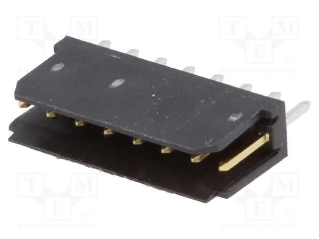 Tomada, fio-placa, macho, PIN: 8, 2,54mm, THT, Du.