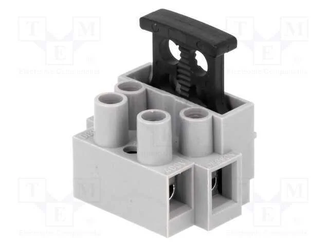 Bloco terminal, terminal parafusado, 0,5÷2,5mm2, .